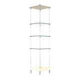 Esposi Ramloc hanging bookcase by Marino Collecchia for Espo-1970s