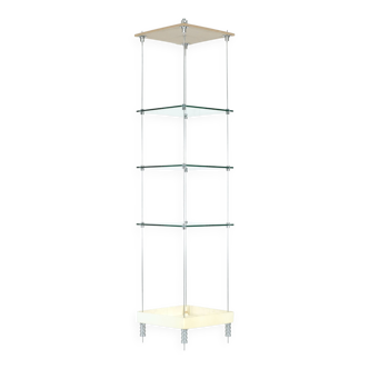 Esposi Ramloc hanging bookcase by Marino Collecchia for Espo-1970s