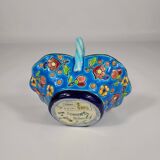 Longwy Enamel Basket shape No. 1 decor 5874