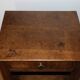 Dark oak side/bedside table