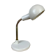 Flexible desk lamp metal white 70s/80s