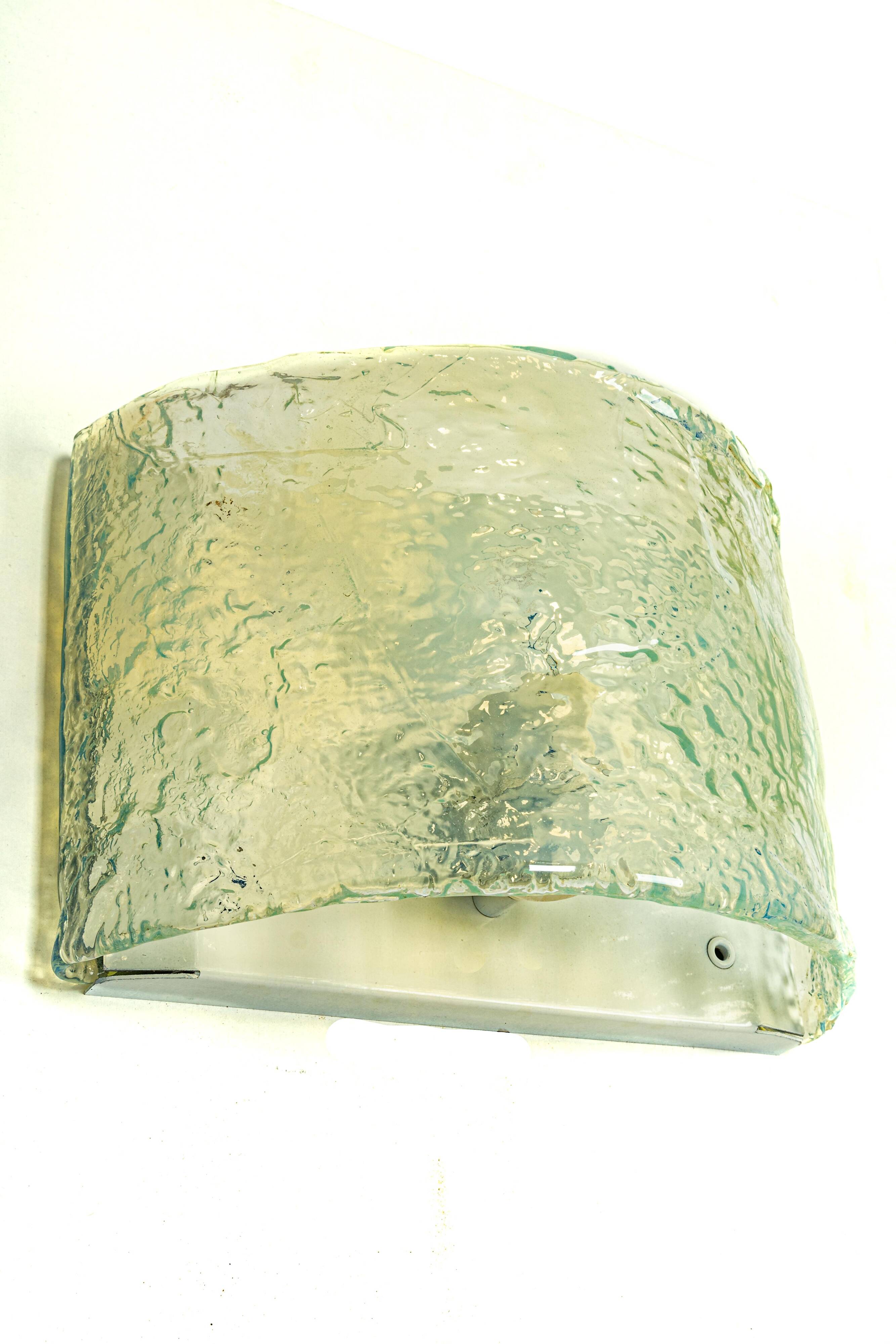 Large Kalmar wall sconce Murano, Austria, 1960s