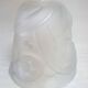 Art Deco pressed glass tulip L'ELF