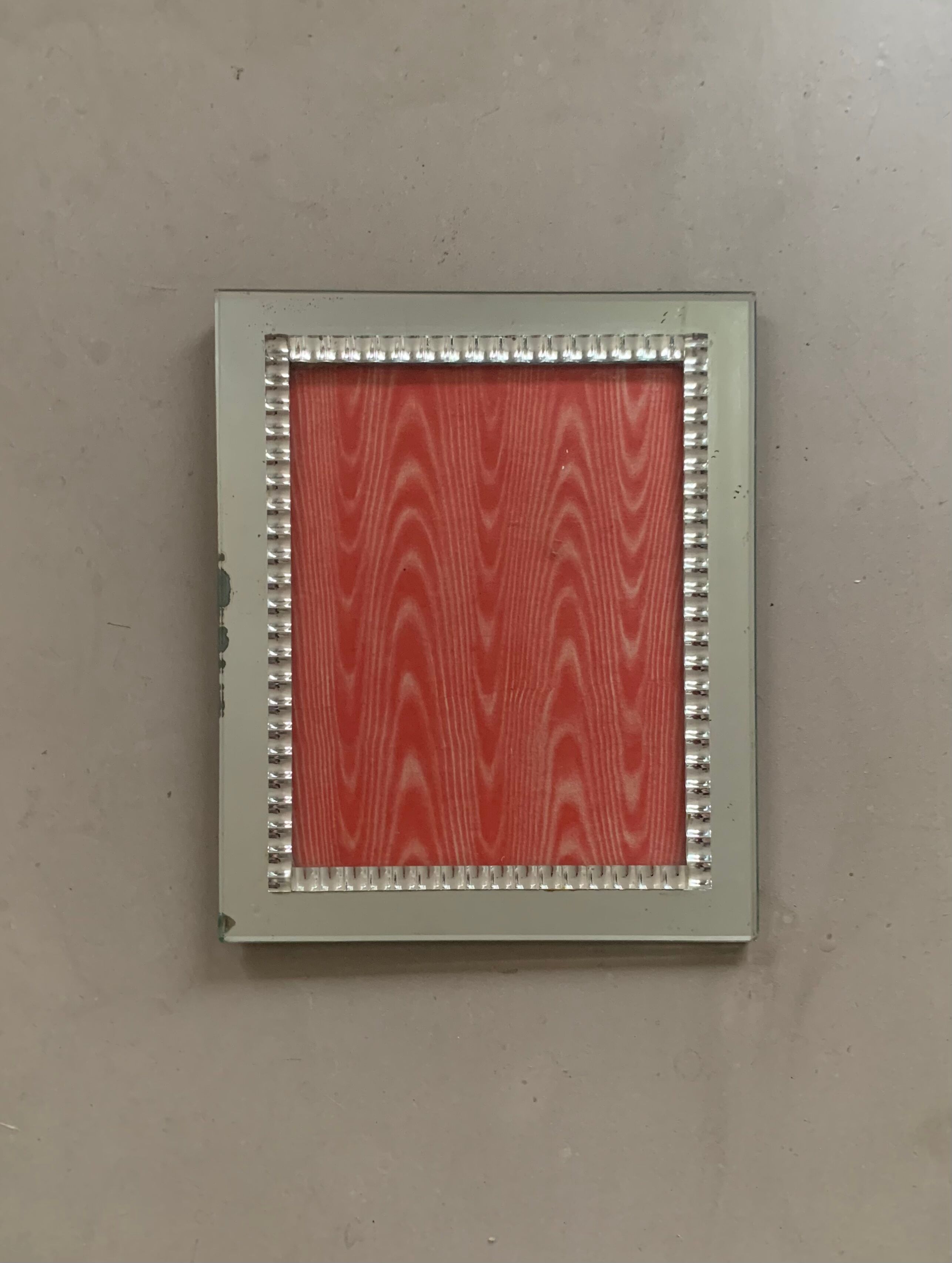 Vintage mirror frame h36cm