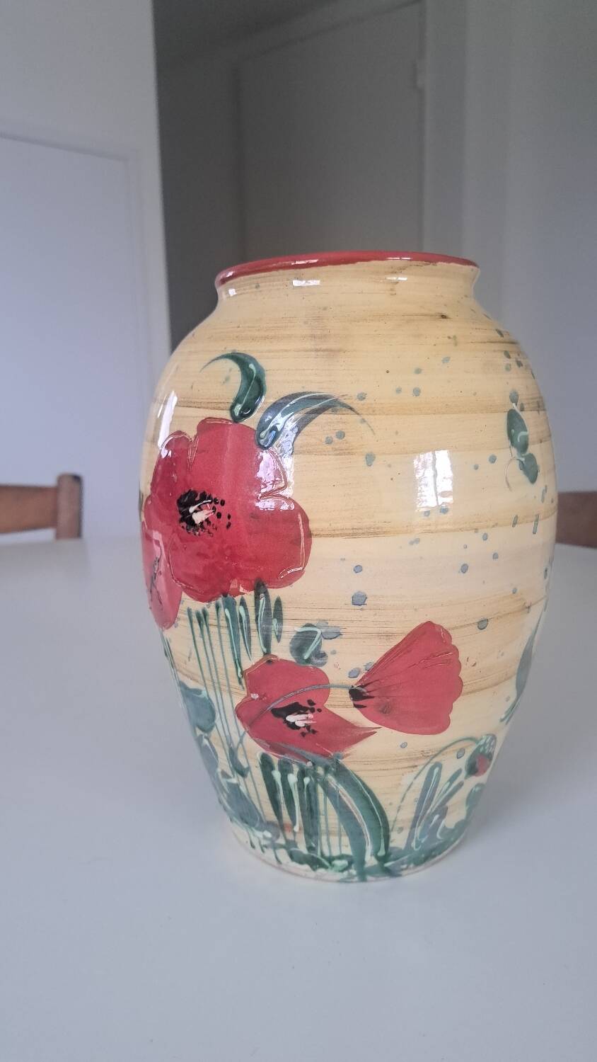 Fine vase from Moustiers CZ
