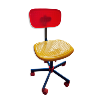 Children's office chair IKEA Knut and Marianne Hagberg 80s