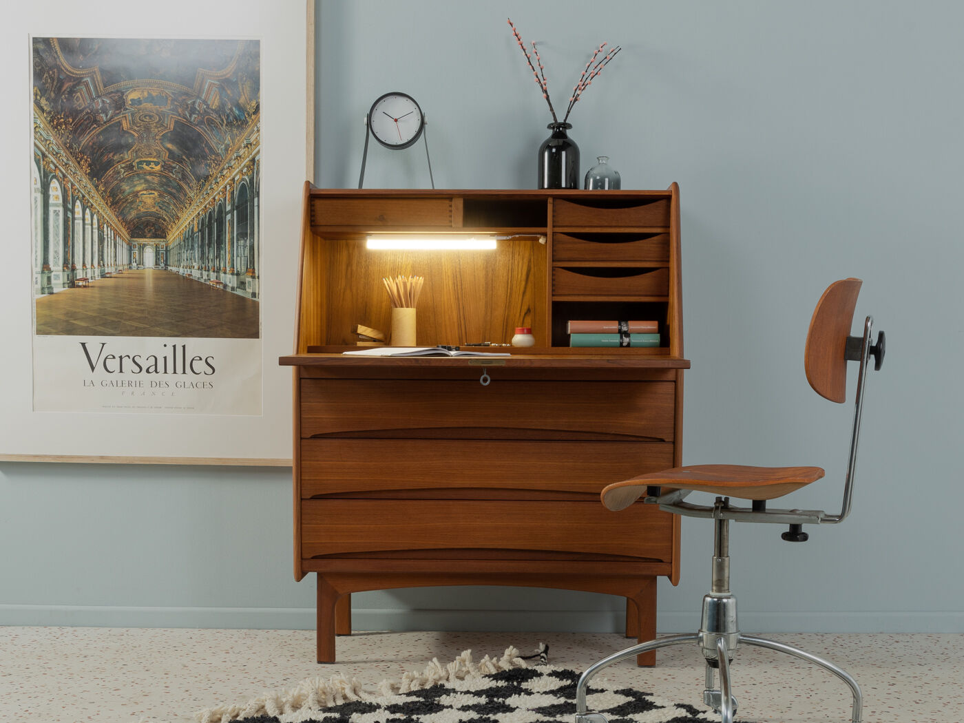 1960s desk, Bernhard Pedersen & Søn