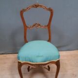 Chaise 1900 style Louis XV  dote rocaille