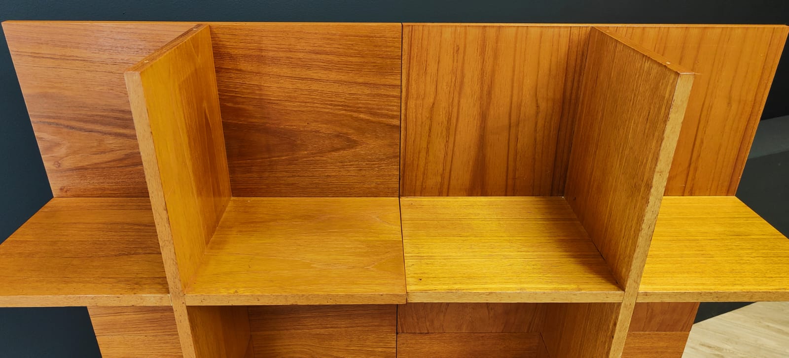 Mid Century compartment cabinet | Vintage - bookcase, display