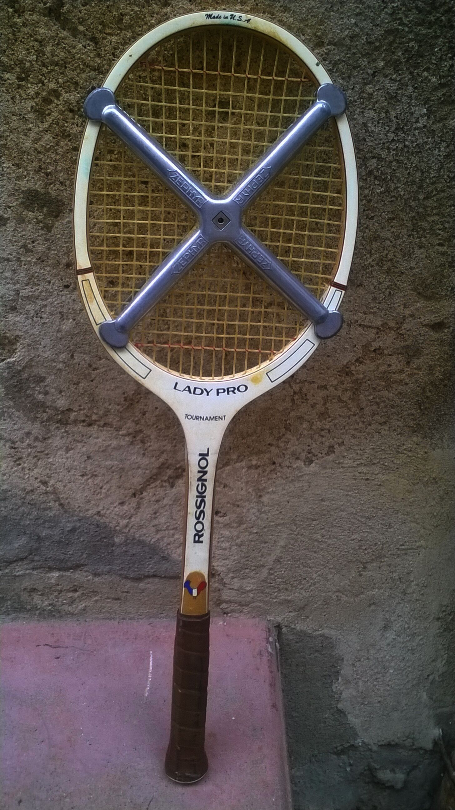 Vintage tennis racket