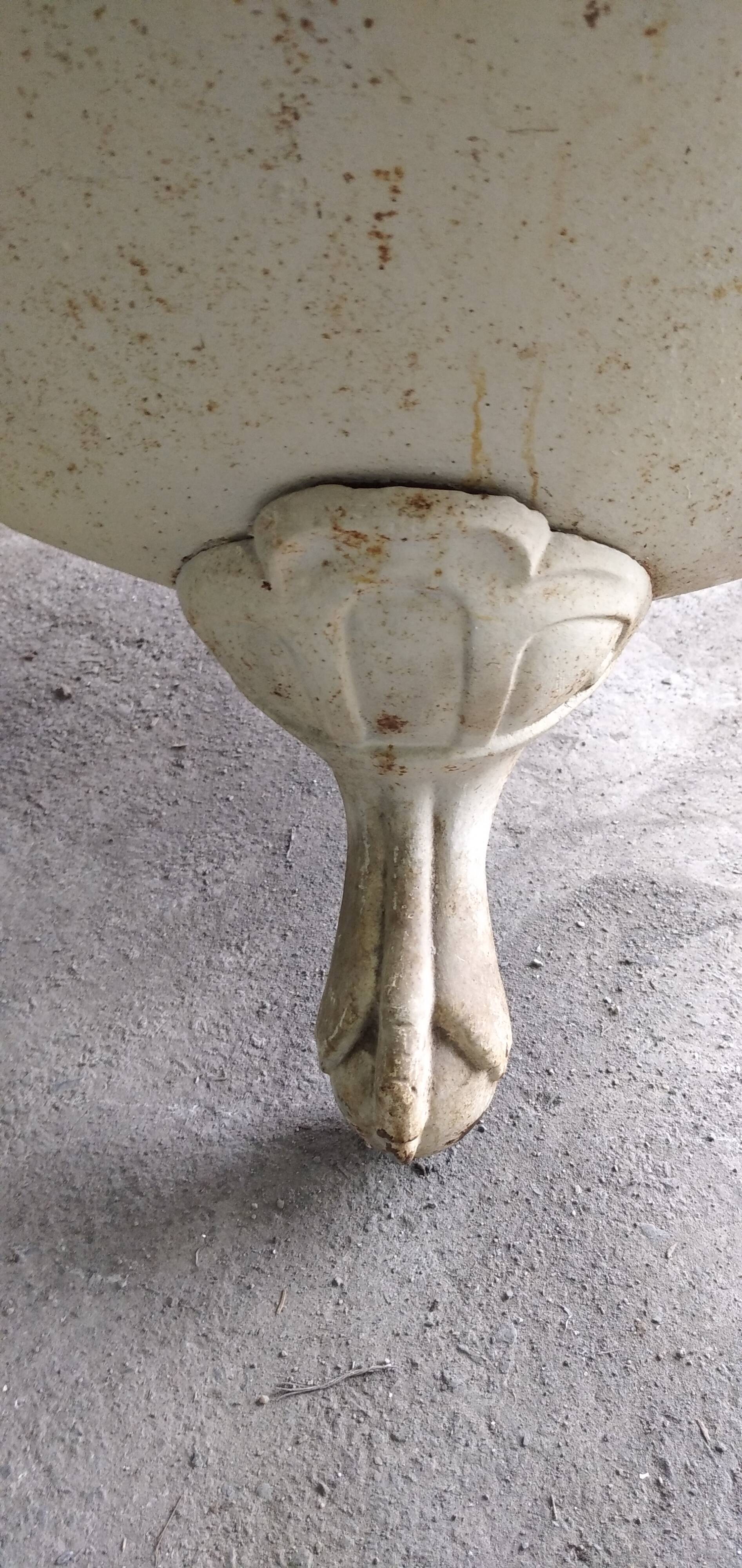 Baignoire fonte émaillée