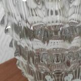 Molded glass vase "thorns"