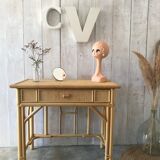 Rattan desk