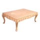 polychrome wooden coffee table