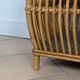 1960s rattan storage bench