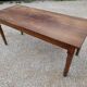 Table de ferme rustique en noyer -1m70
