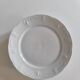 Set of five porcelain dessert plates