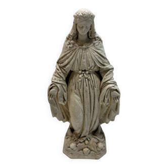 Statuette religieuse en plâtre