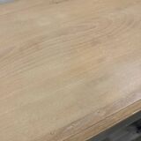 Ash Grey Art Deco Open Sideboard
