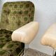 Set of two swivel chairs