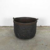 Antique copper kettle