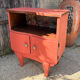 "Corail Bohème" bedside table – vintage relooked, 1940s / 1950s