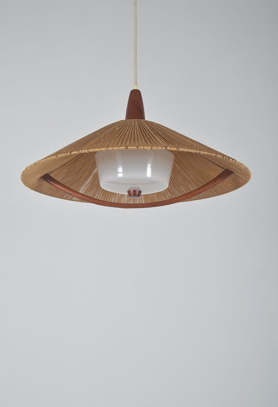 Mid-century hanging lamp by Temde Leuchten, 1960s