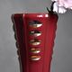 Vase rouge vintage