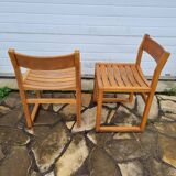 André Sornay sled chairs