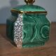 Winterling Germany malachite and gold candy box