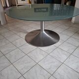 Round table Vesuvius 160 cm Gold