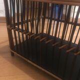 Trunk/trunk in rattan and skai