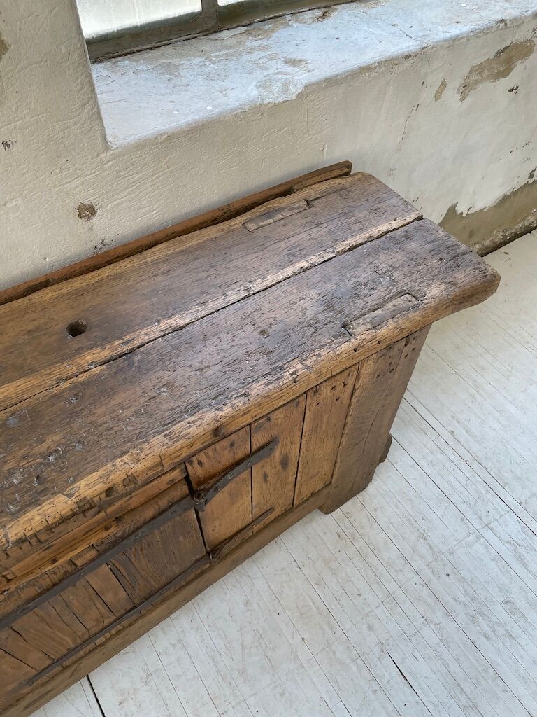 Established former brutalist console oak pine