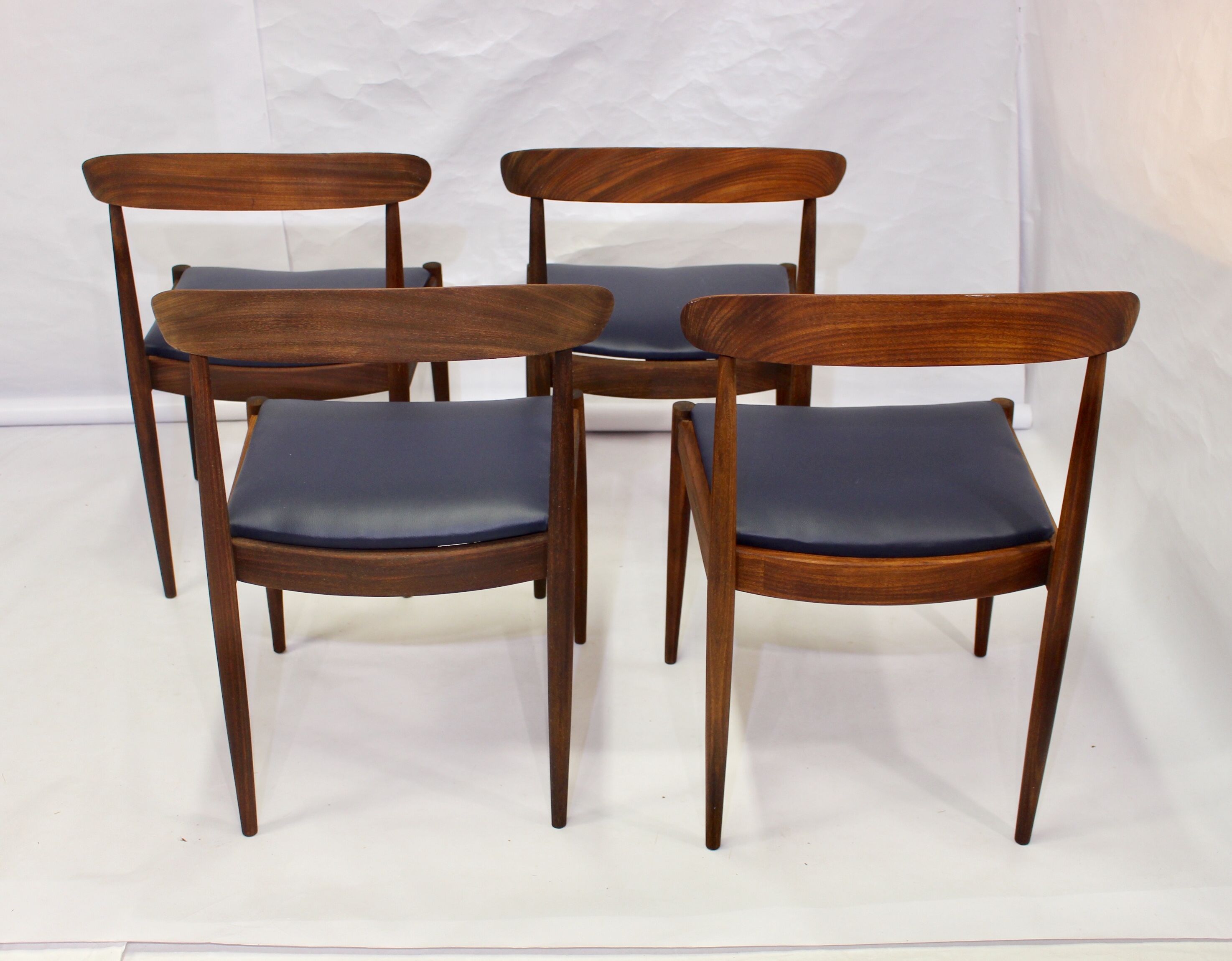 4-Pack Scandinavian chairs 1960