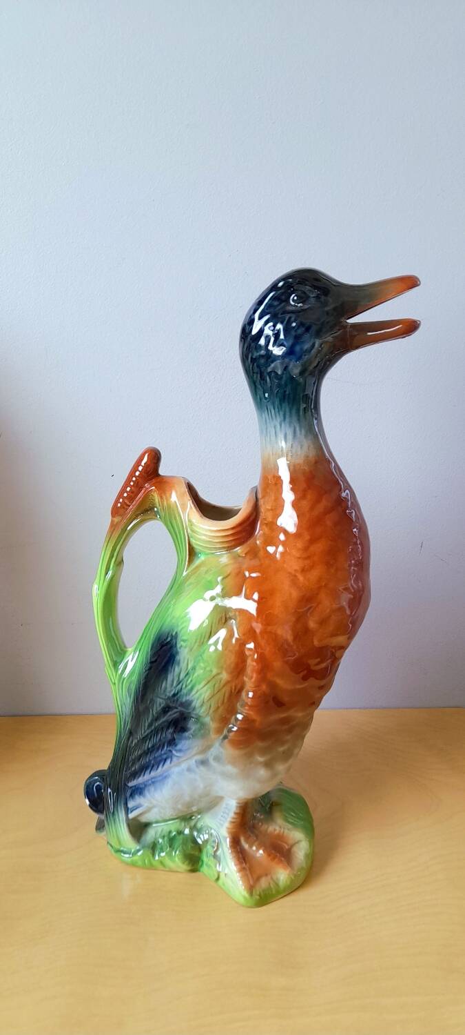 Duck pitcher in St Clément slip 1950