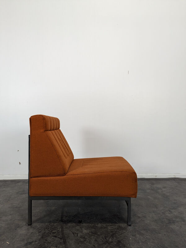 Chauffeuse de Poul Cadovius orange pop