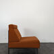Chauffeuse de Poul Cadovius orange pop