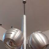 Vintage space age ball chandelier from the 70s