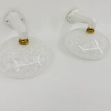 Art Deco porcelain wall lights