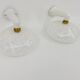 Art Deco porcelain wall lights