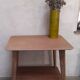 Table served legs compass with wheels 1950s