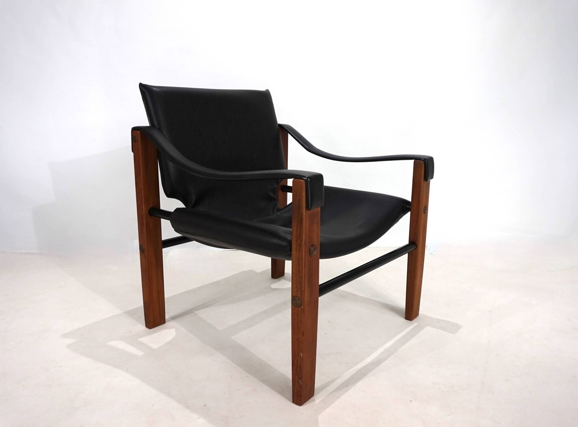 Arkana Safari Lounge Chair by Maurice Burke, 1970