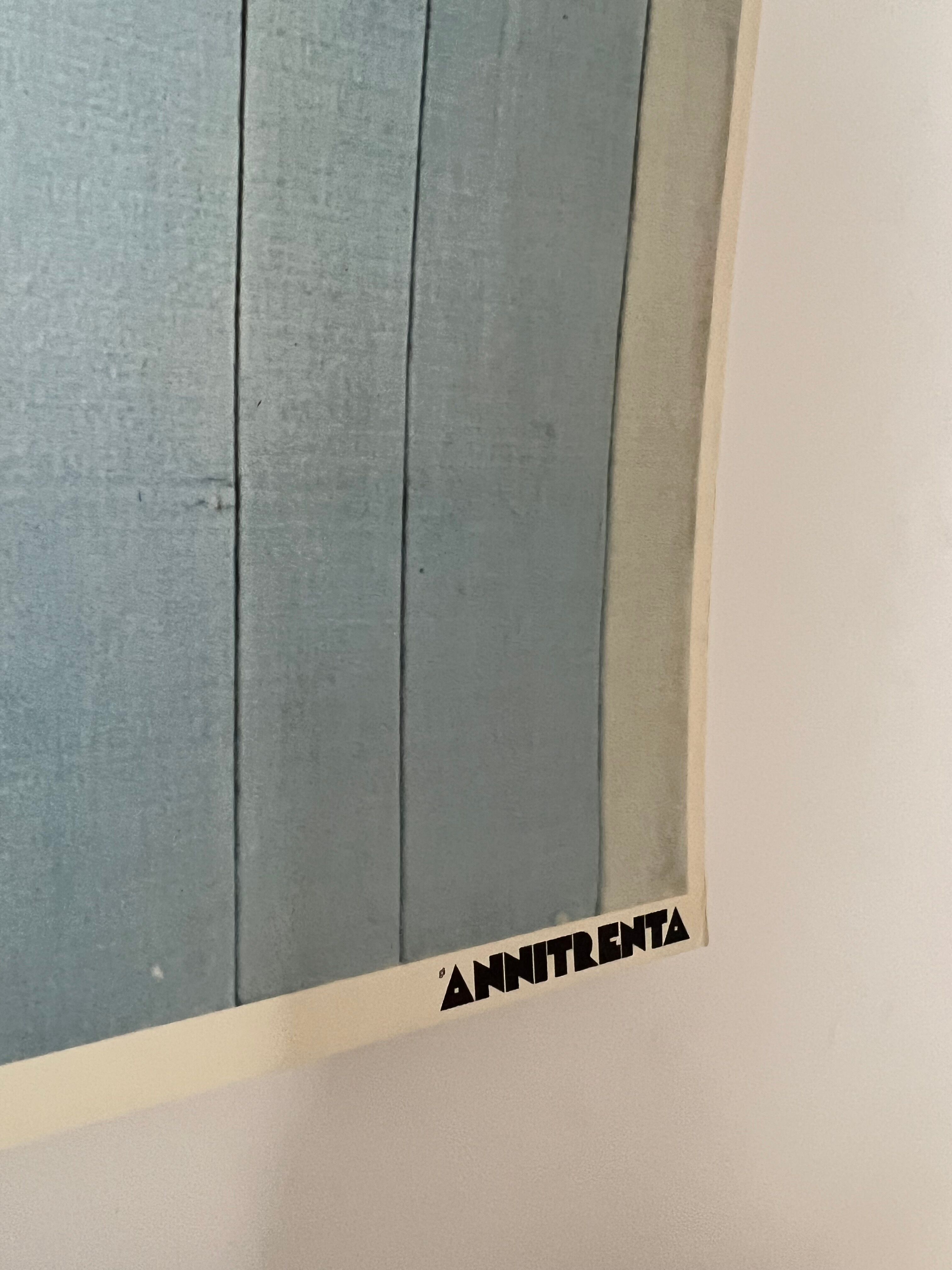 Vintage abstract art poster