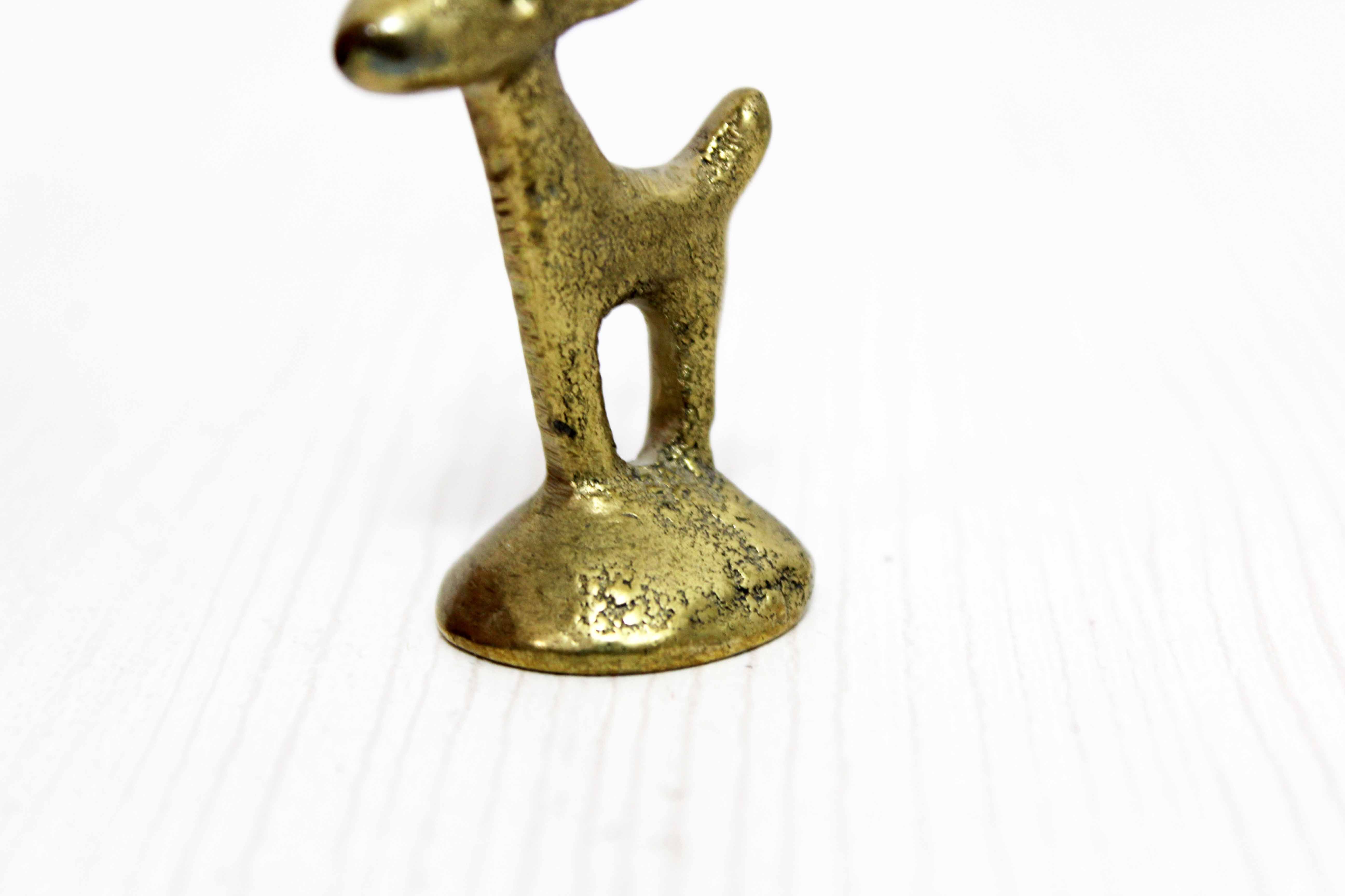 Bronze ibex by Walter Bosse