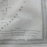 Map of the Ardennes department 1841