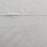 Old monogram tablecloth GL 190 x 170