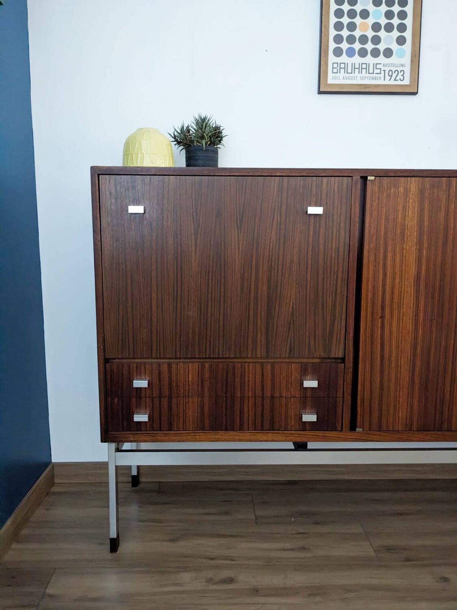 Modernist grand buffet attributed to Guariche.