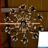 Lustre en cristal, milieu XXe