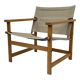 Vintage safari chair 1970's design easy chair