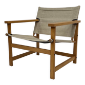 Vintage safari chair 1970's design easy chair